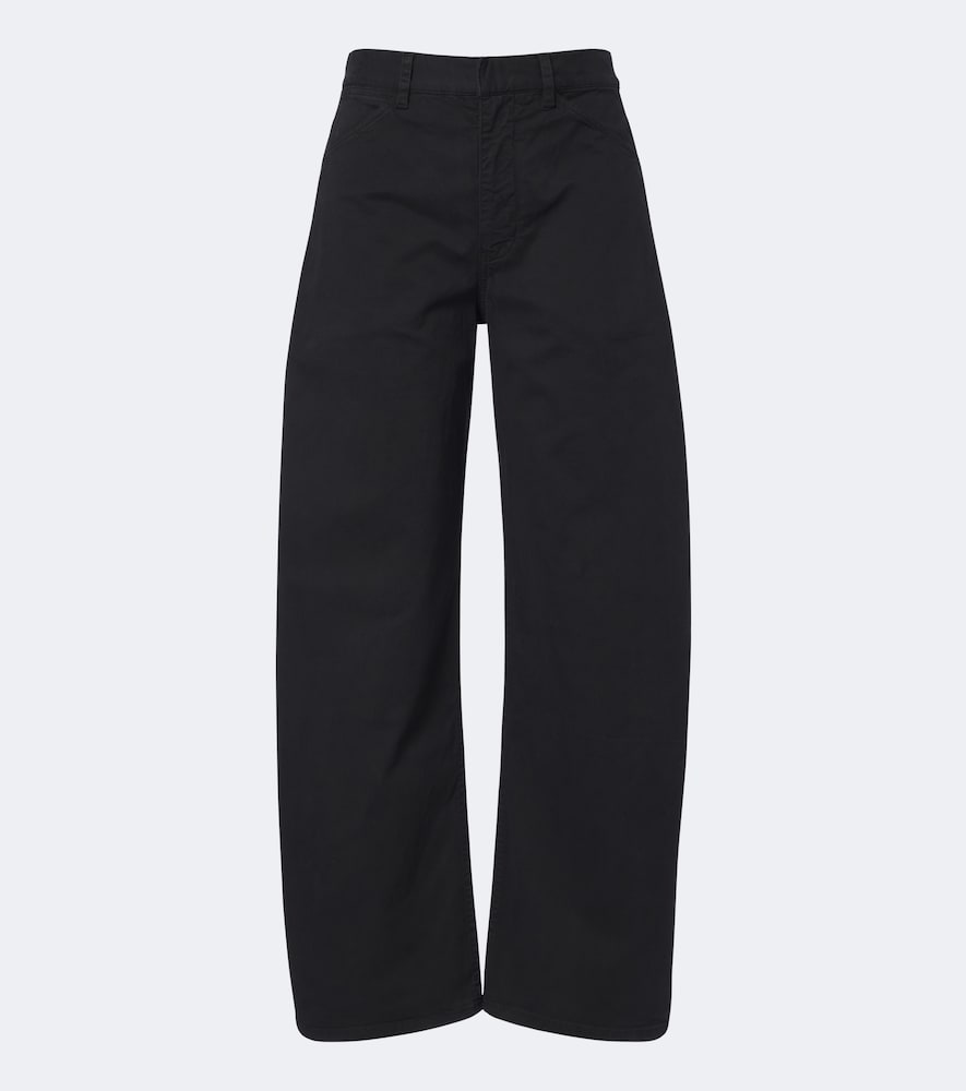 Hose Tribeca aus Baumwoll-Twill