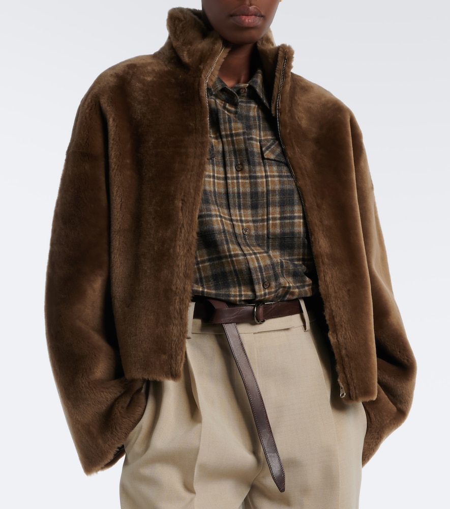 Indy Reversible Shearling Jacket