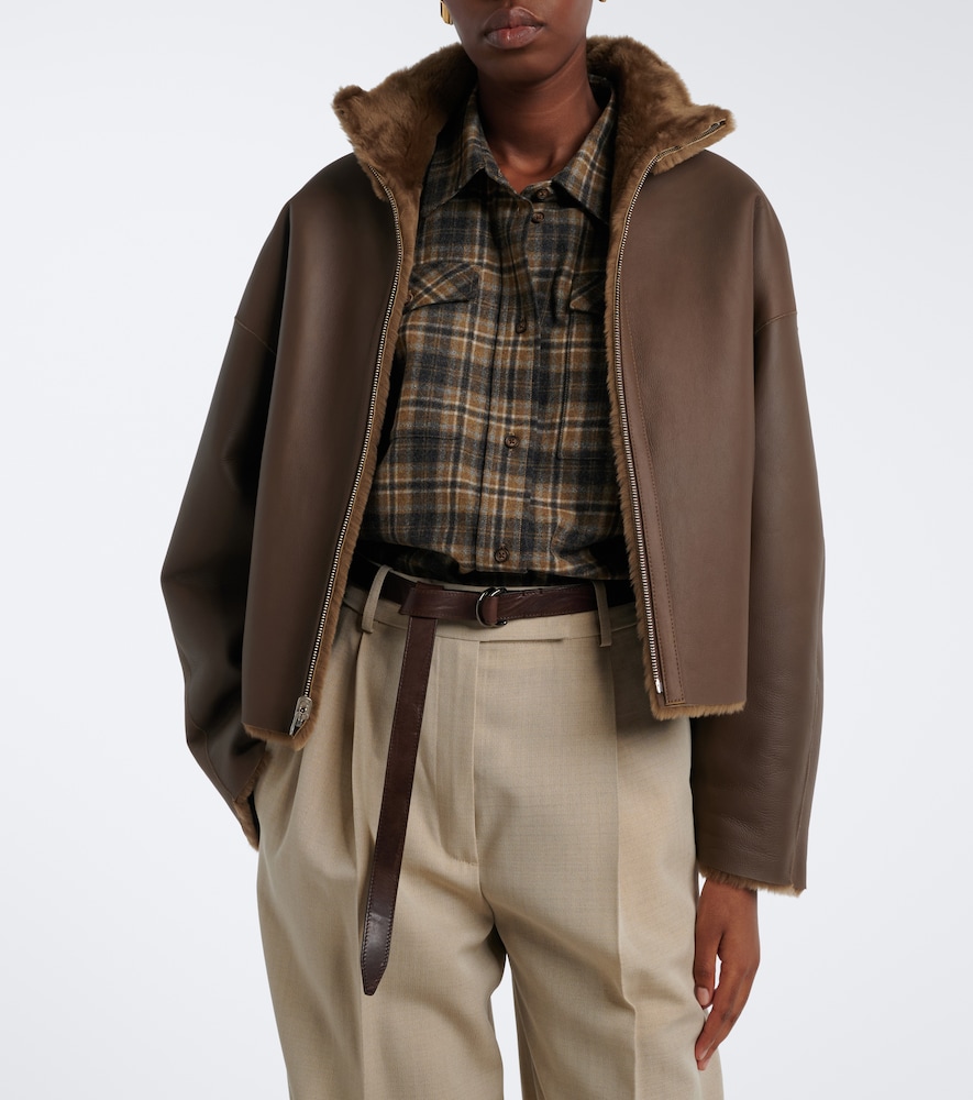 Indy Reversible Shearling Jacket
