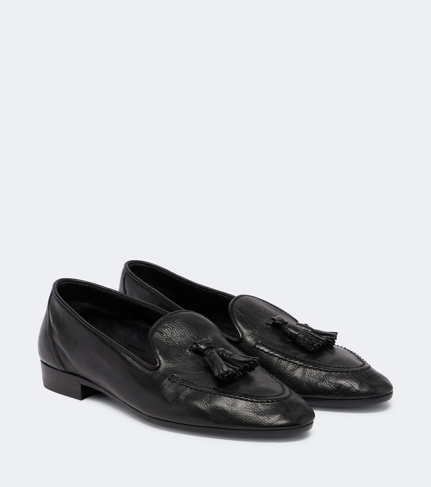 The Row Mocassins Caden en cuir