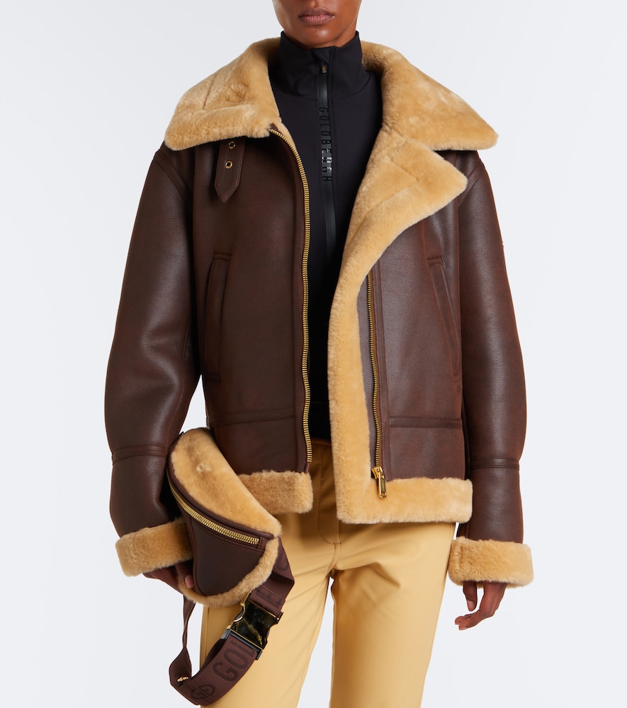 Keisa Teddy-Trimmed Jacket