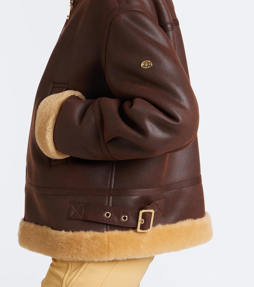 Keisa Teddy-Trimmed Jacket