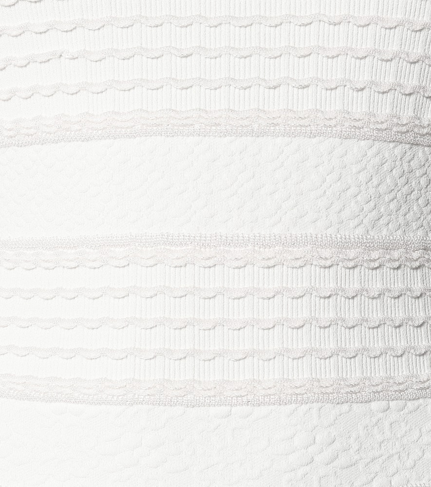 ALEXANDER MCQUEEN KNIT MINIDRESS,P00436736
