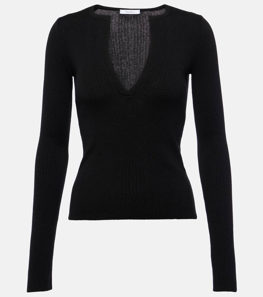 Max Mara Urlo silk and cashmere top