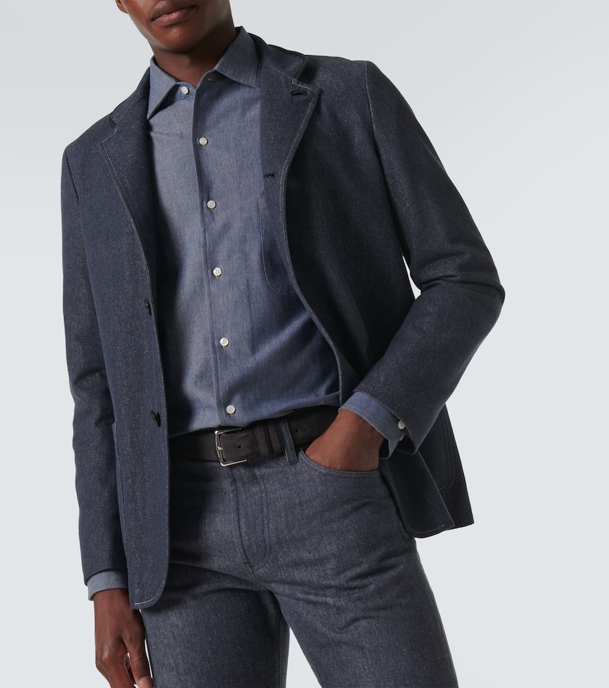 Loro Piana Suede belt