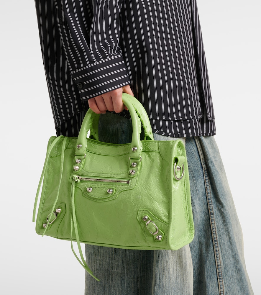 Balenciaga Le City Small leather tote bag