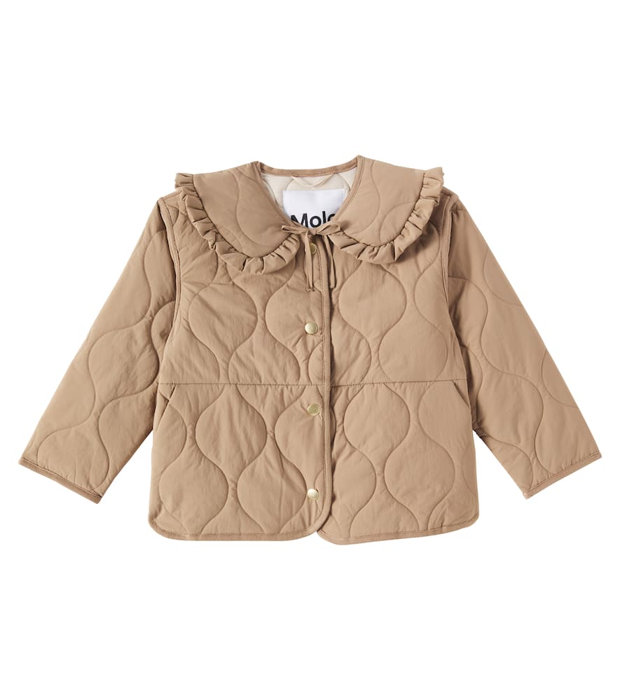 Molo Hailey Quilted Jacket In Sandalwood