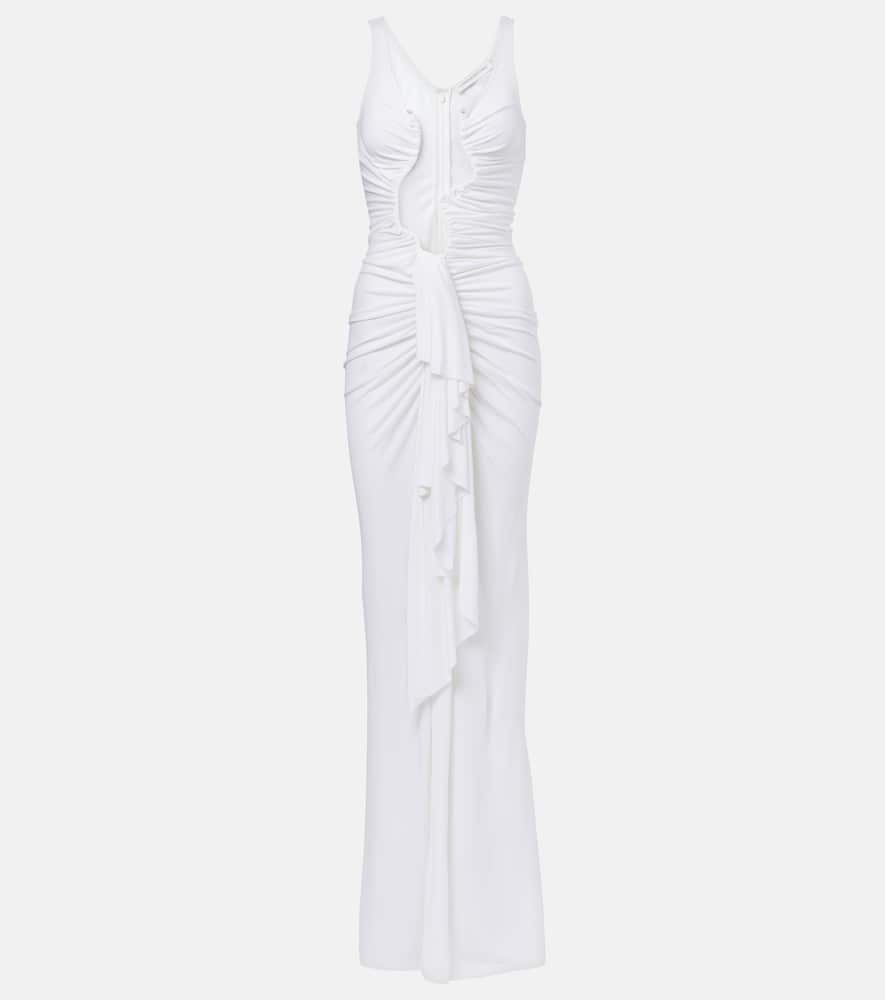 Christopher Esber Salacia draped jersey maxi dress