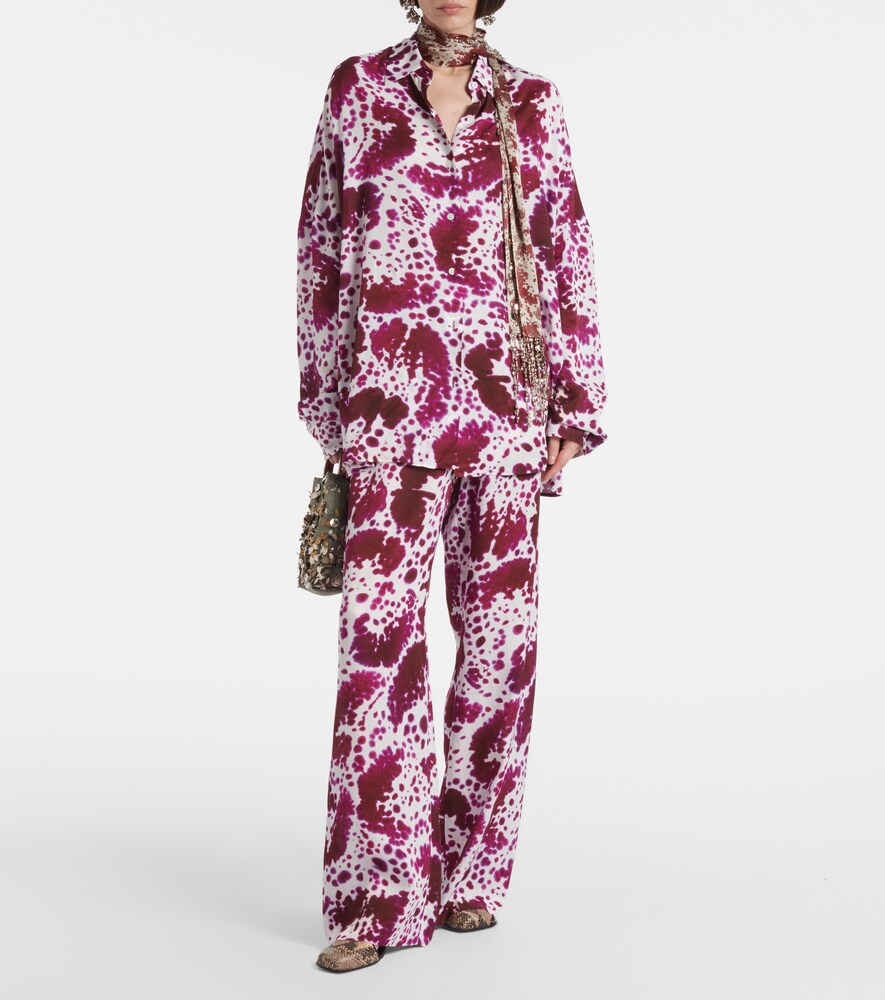 Dries Van Noten Dries Van Noten Oversize-hemd 