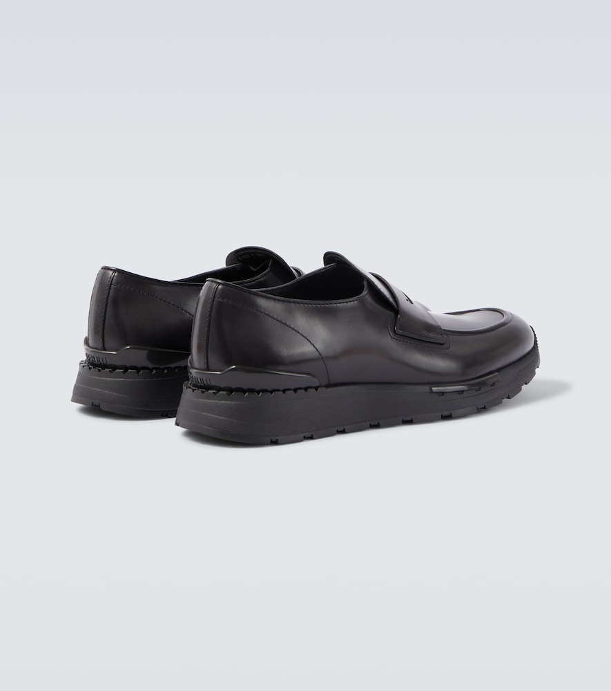  Berluti Berluti Venezia Leather Sneakers 