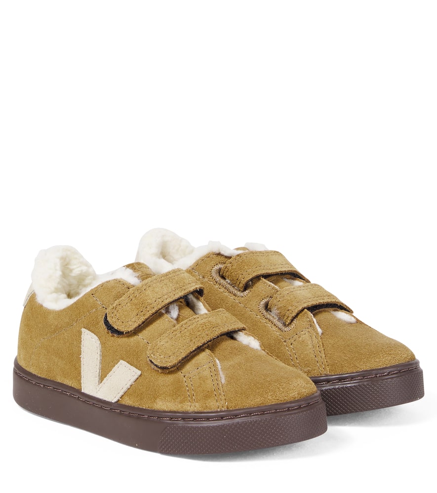 Veja Esplar Suede Sneakers In Brown