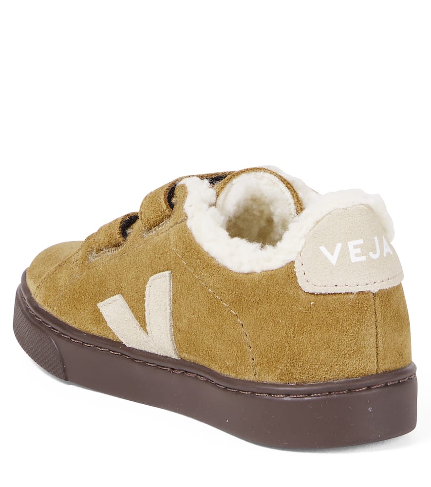 Veja Esplar Suede Sneakers In Brown