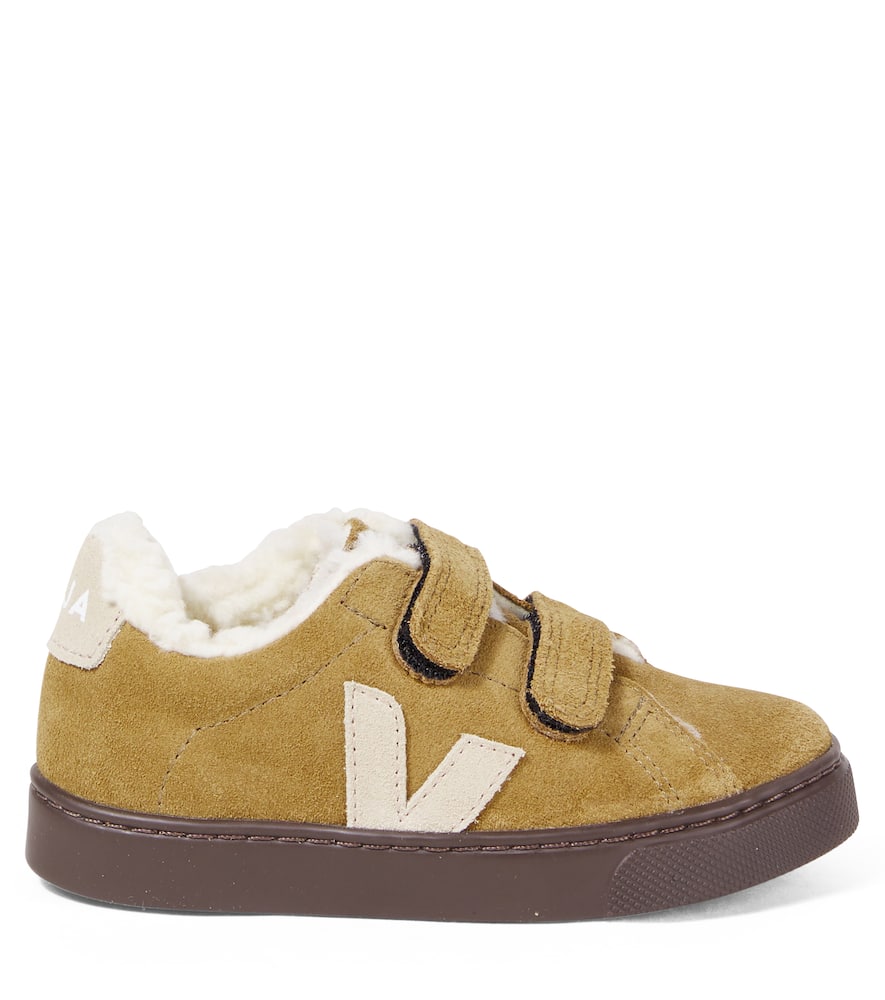 Veja Esplar Suede Sneakers In Brown
