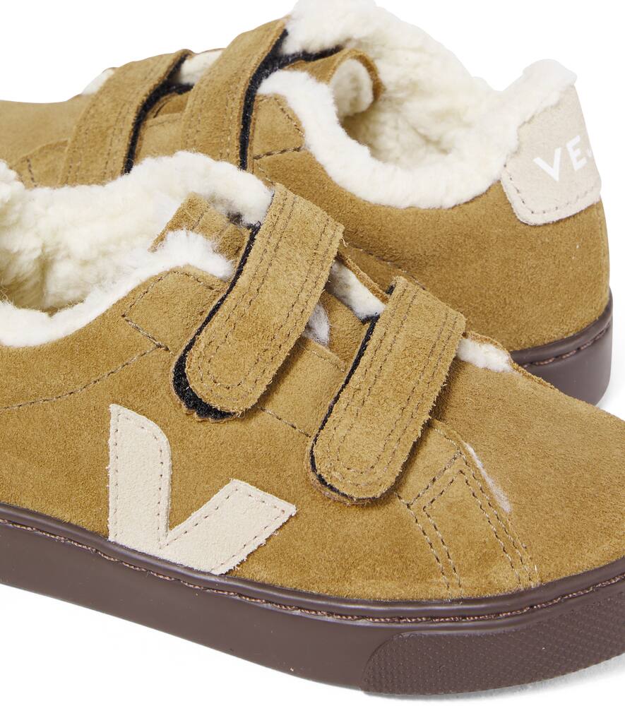 Veja Esplar Suede Sneakers In Brown