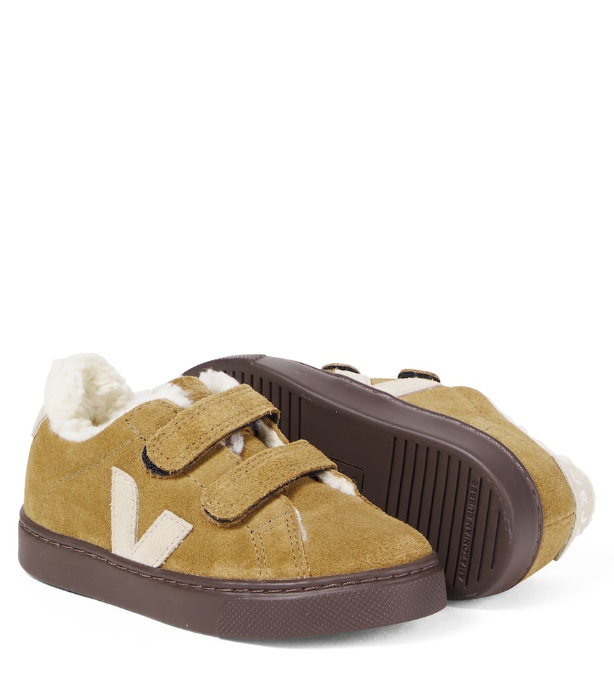 Veja Esplar Suede Sneakers In Brown