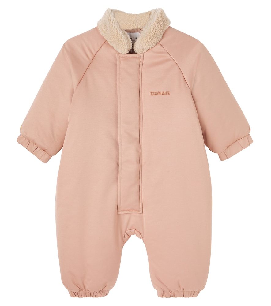 Donsje Pink Baby Tuur Cotton-Blend Snowsuit M Size 18-24 - Mytheresa