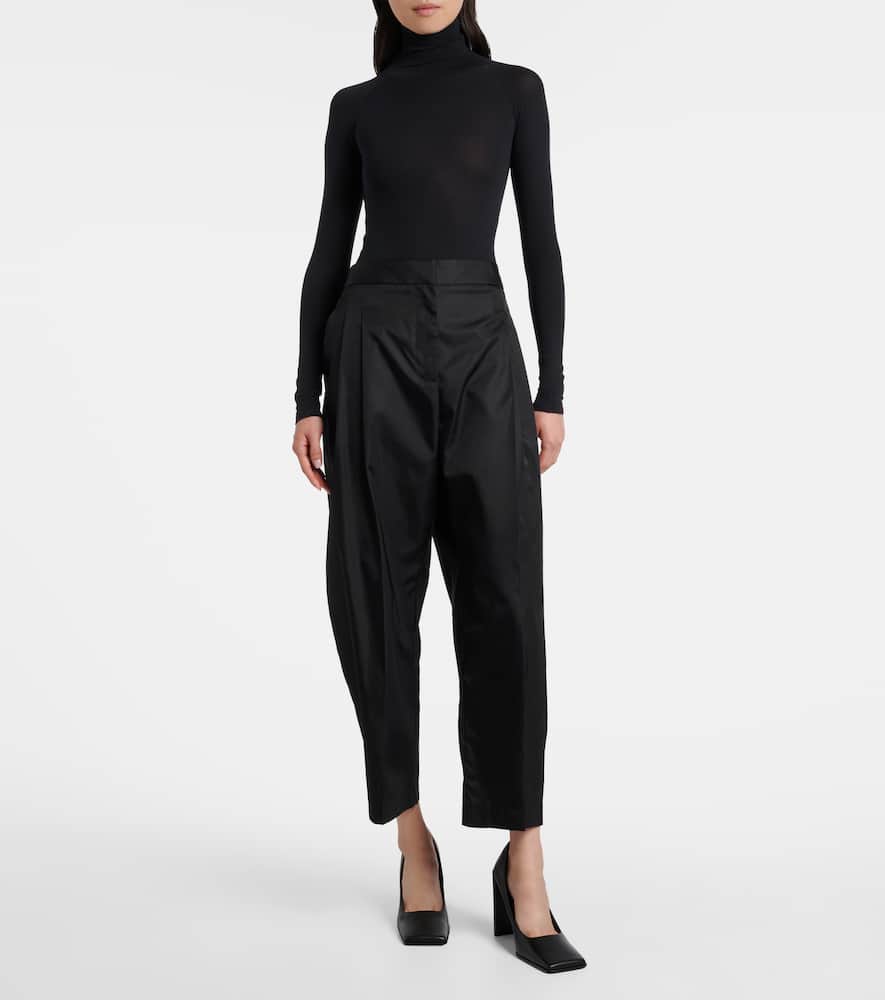 Alaïa Square 90 Leather Pumps In Black