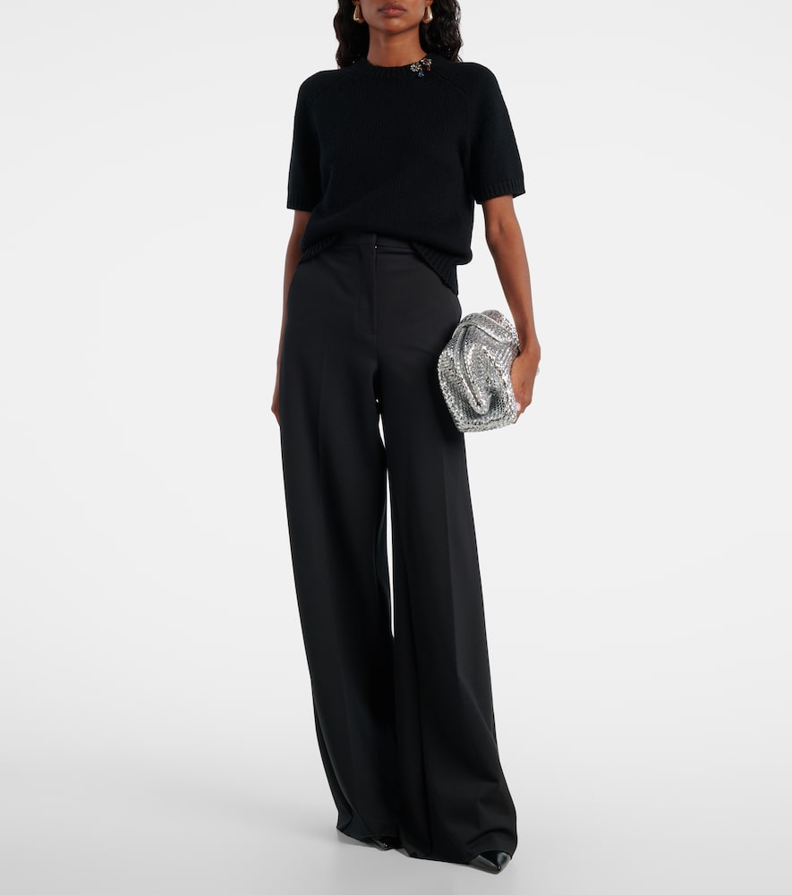 'S Max Mara Pepli wool and cashmere top