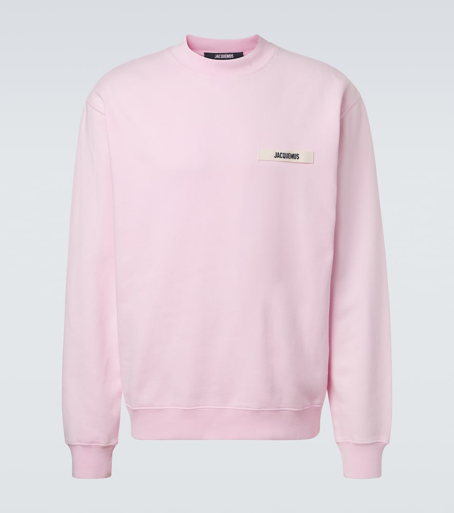 JACQUEMUS Jacquemus Gros Grain cotton fleece sweatshirt　Jacquemus Gros Grain コットン フリース スウェットシャツ