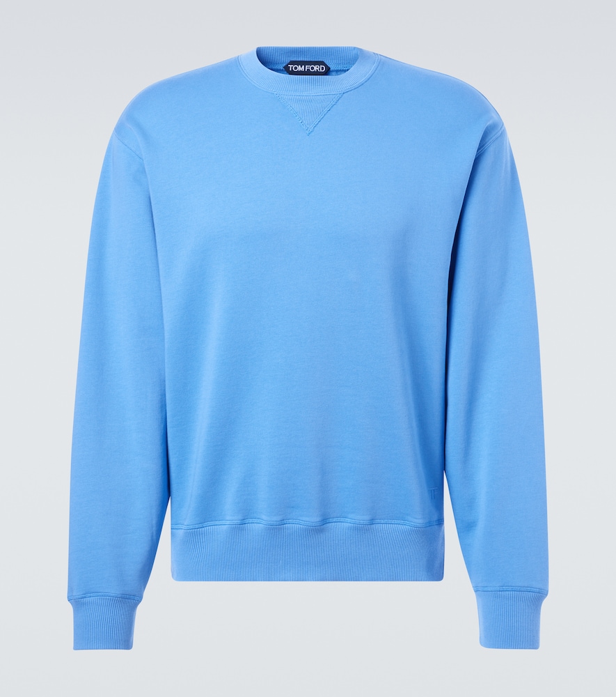 Tom Ford Men's Blue Cotton Jersey Sweatshirt UK Size 40 - Mytheresa