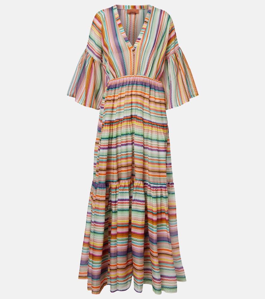 Missoni Zig Zag Maxi Dress In Multi