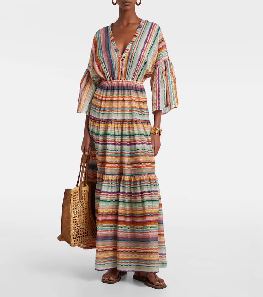 Missoni Zig Zag Maxi Dress In Multi