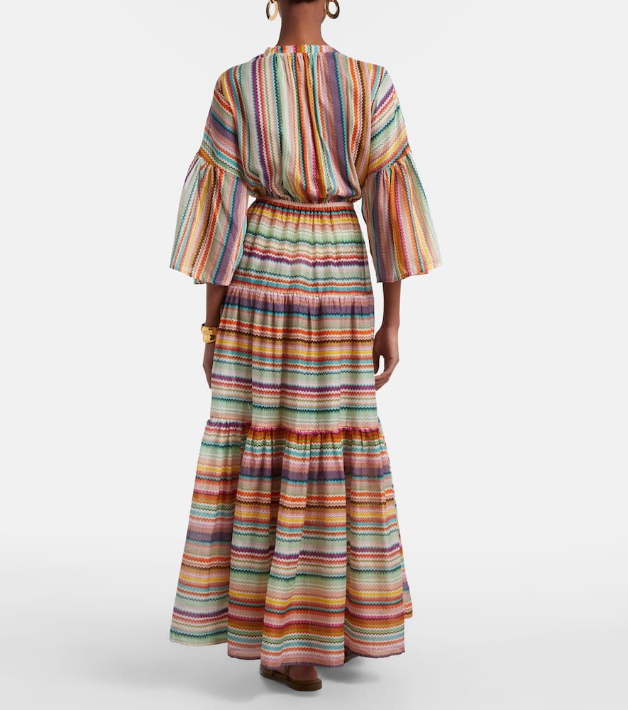 Missoni Zig Zag Maxi Dress In Multi