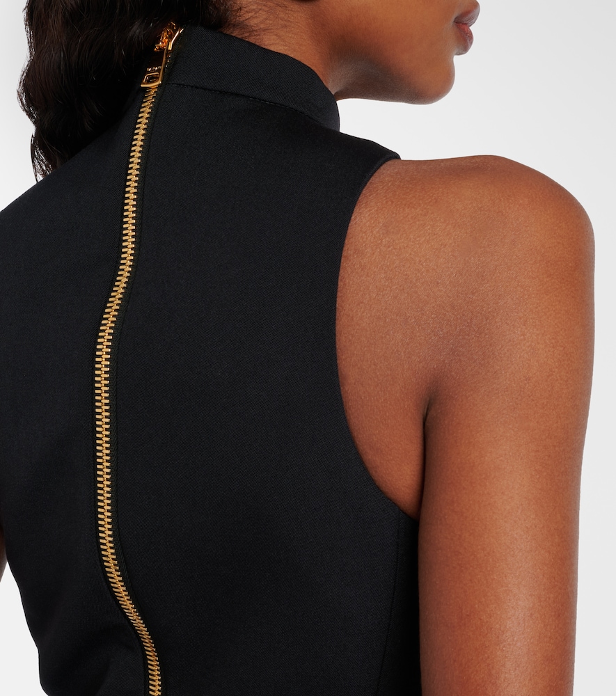  Balmain Balmain Minikleid Aus Schurwolle 
