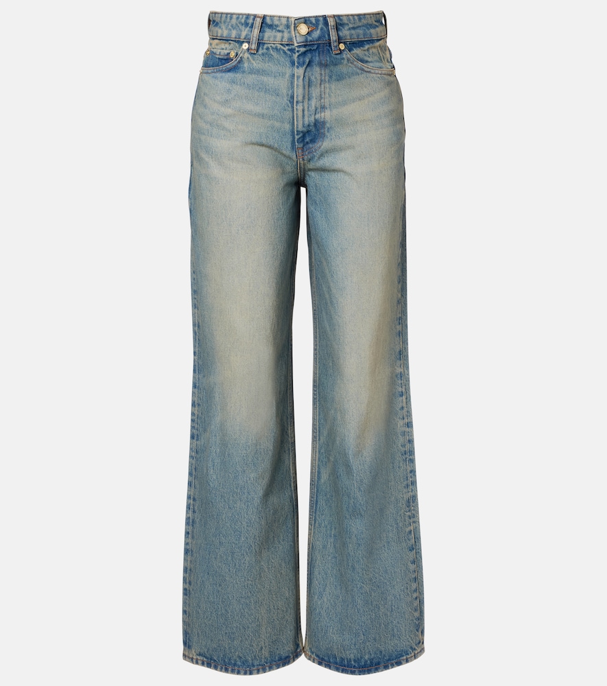 Ganni Women's Blue Izey Boyfriend Jeans Size 28 - Mytheresa