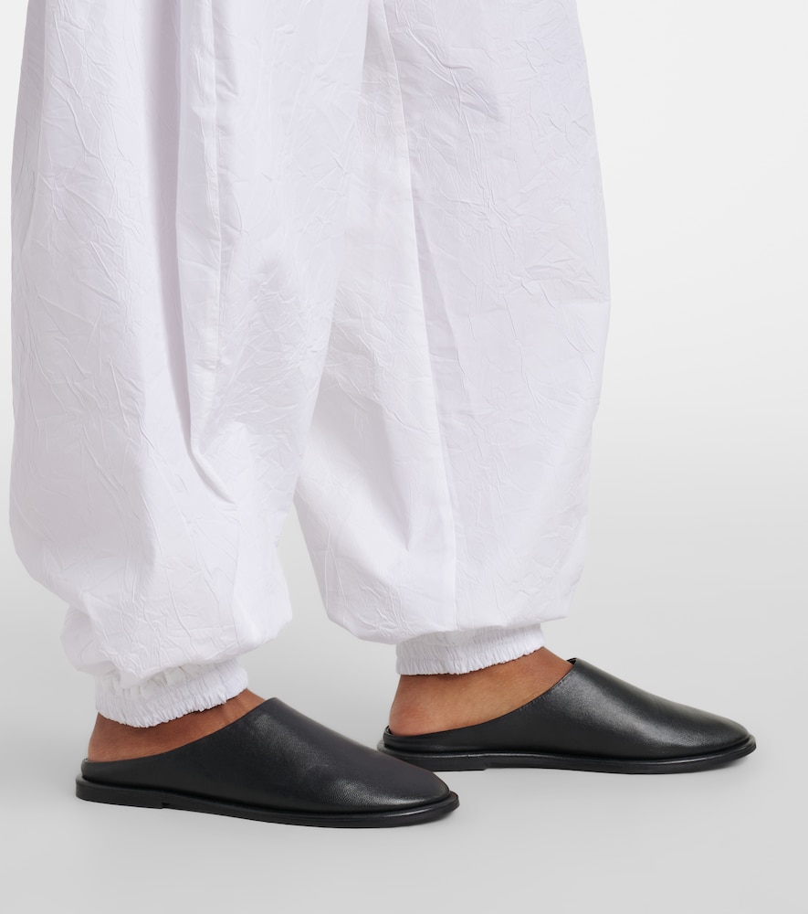  Rohe Rã³he Cotton-blend Barrel-leg Pants 