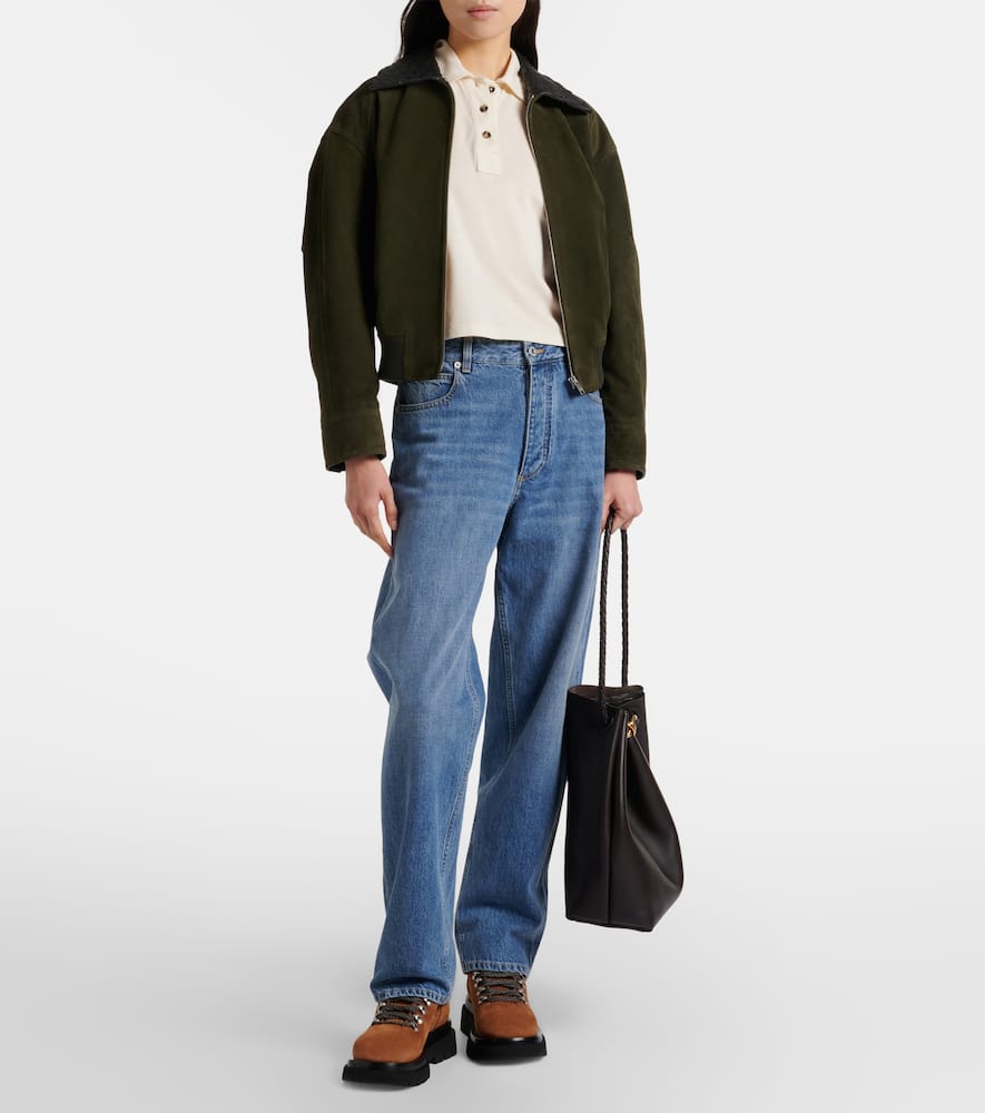 Bottega Veneta Chunky Sole Ankle Boots With Metal Eyelets In Multi