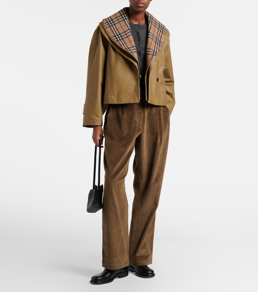  Burberry Burberry Jacke Burberry Check Aus Baumwolle 