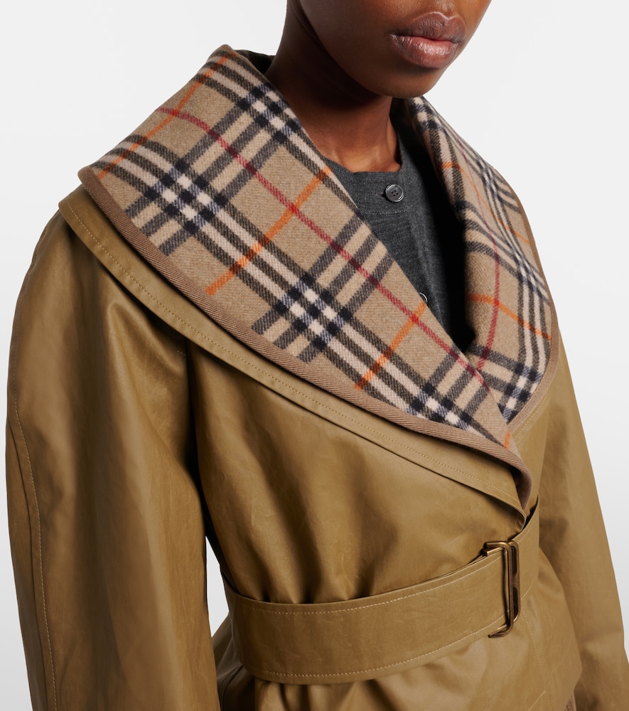  Burberry Burberry Jacke Burberry Check Aus Baumwolle 