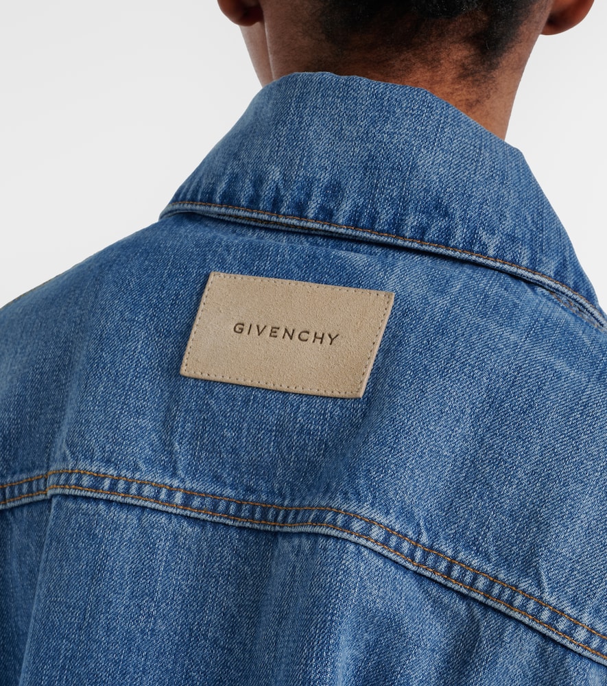  Givenchy Givenchy Deconstructed Oversized Denim Jacket 