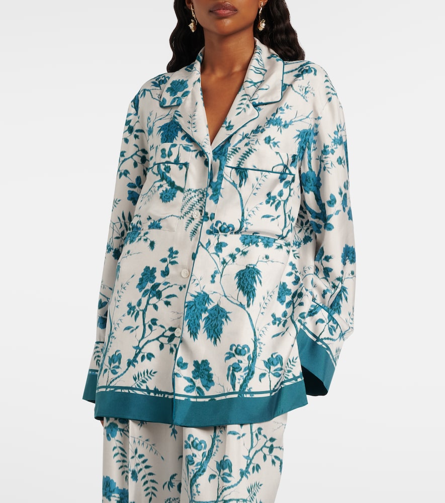  Erdem Erdem Pyjama-hemd Aus Seide 