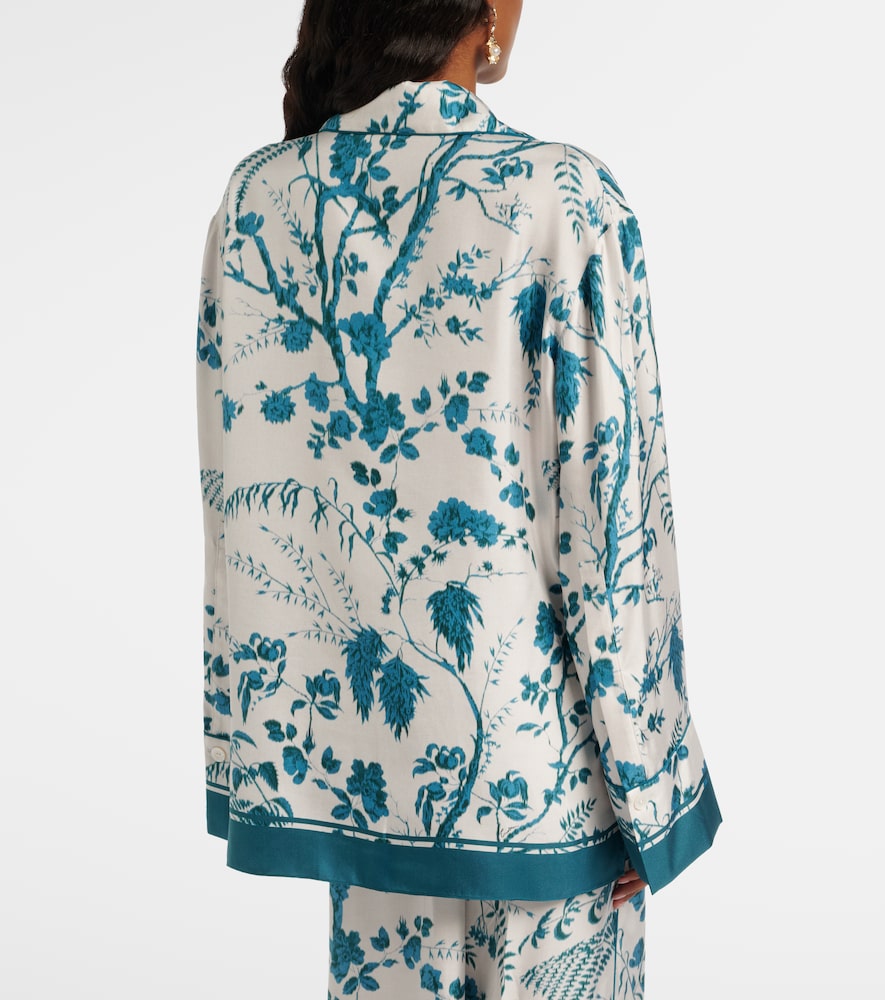  Erdem Erdem Pyjama-hemd Aus Seide 