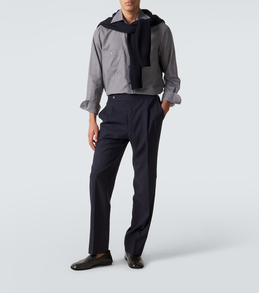  Stoffa Stoffa Wool Straight Pants 
