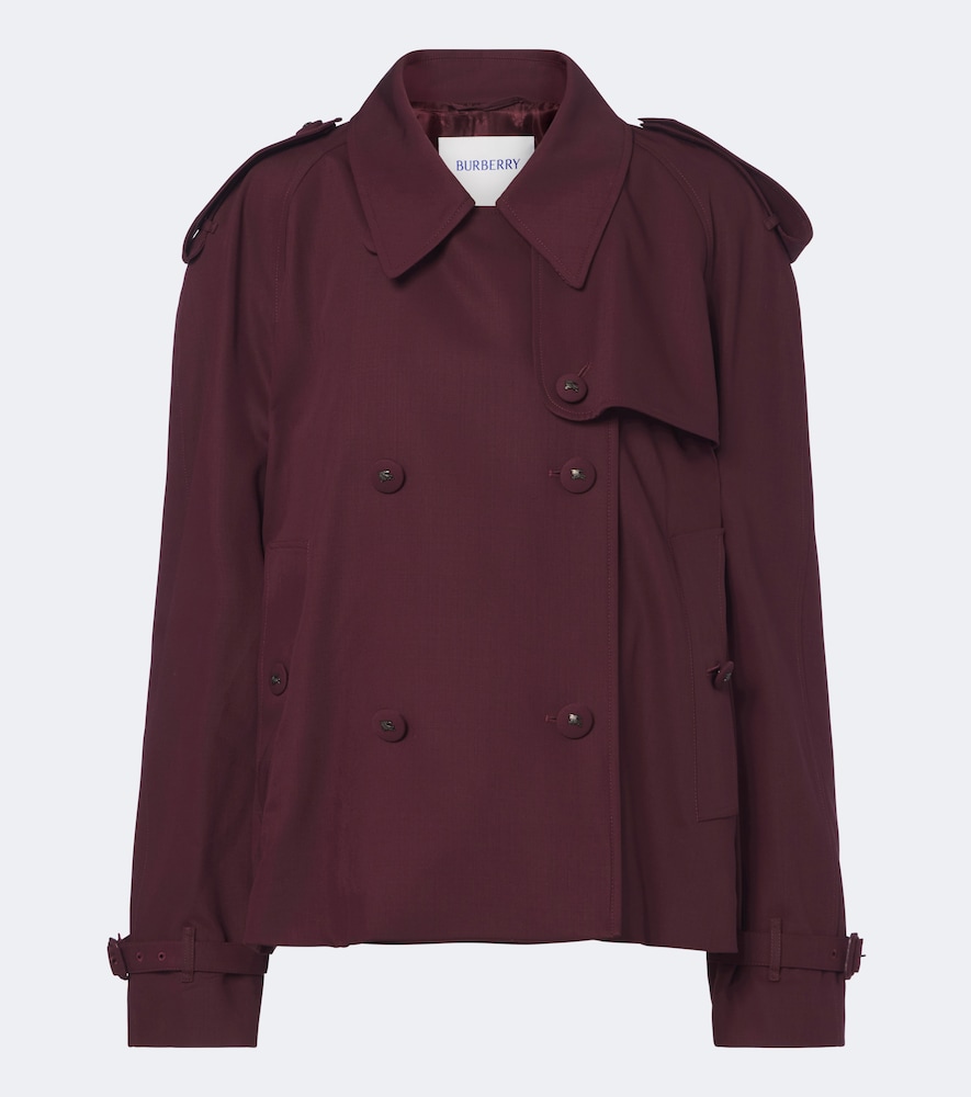 Burberry Veste Mayfair en serg de laine 2190 €