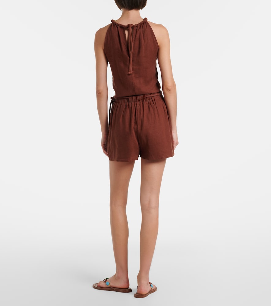  Vix Paula Hermanny Vix Paula Hermanny Shorts Janet Aus Einem Leinengemisch 