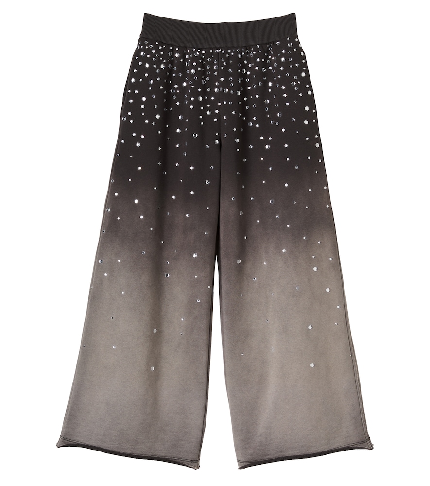 Pantaloni sportivi in jersey di cotone