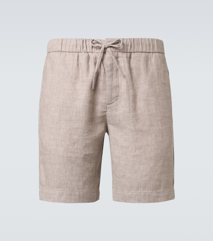 Frescobol Carioca Men's Beige Felipe Linen And Cotton Shorts Size 38 - Mytheresa