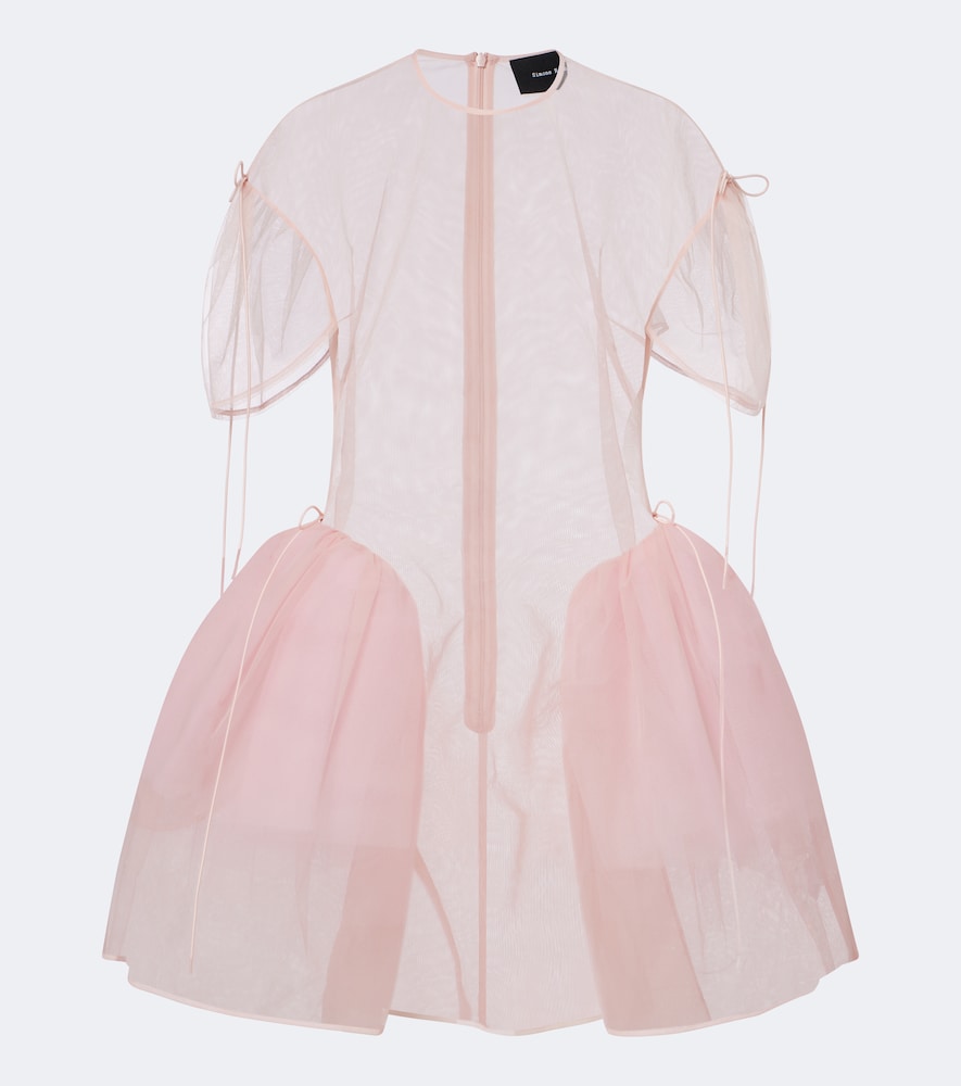 Abito corto in tulle