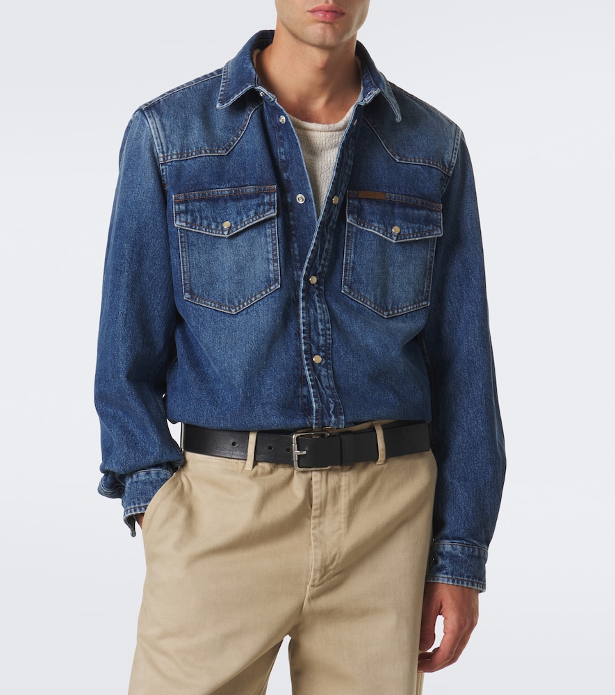 Denim Western Shirt