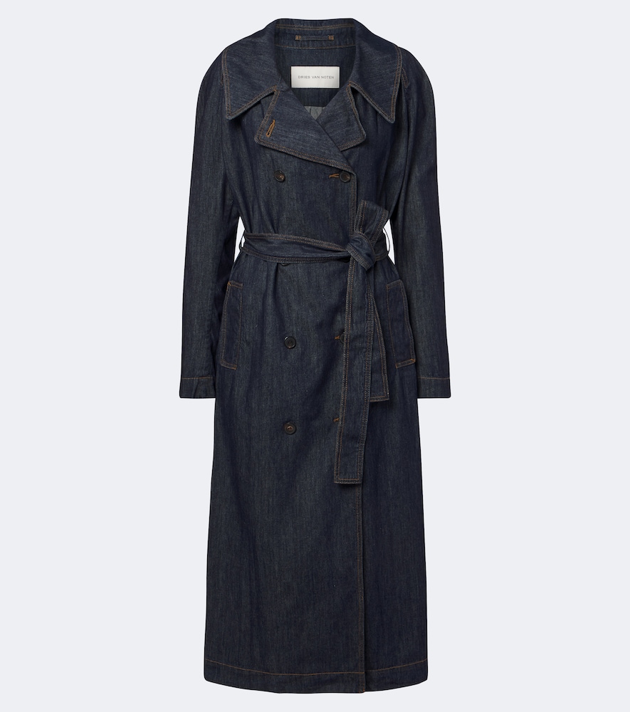 Dries Van Noten Denim trench coat | Thumbnail 7 Dries Van Noten Denim trench coat | Thumbnail 7