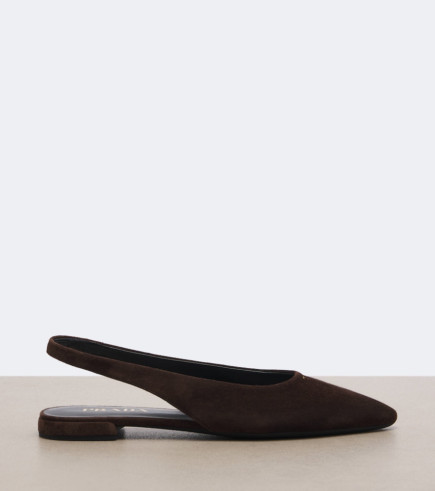 Suede Slingback