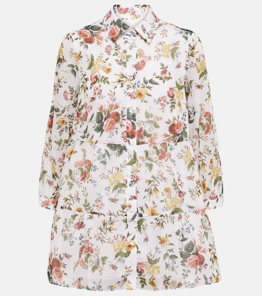 Erdem Vacation Despina cotton voile shirt