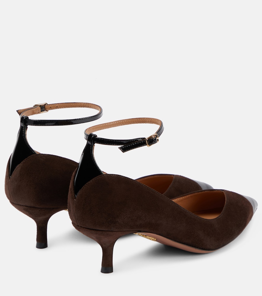  Aquazzura Aquazzura Pinot 50 Suede Pumps 