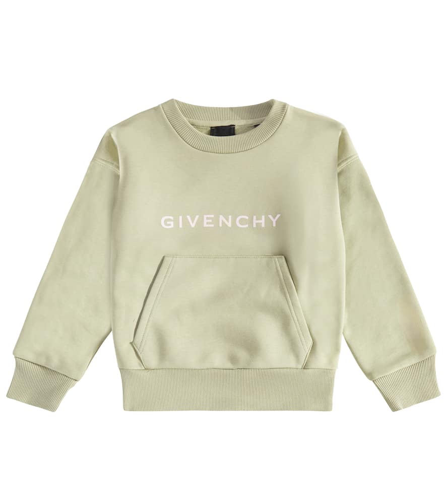 Givenchy Cotton-blend Sweatshirt In Green