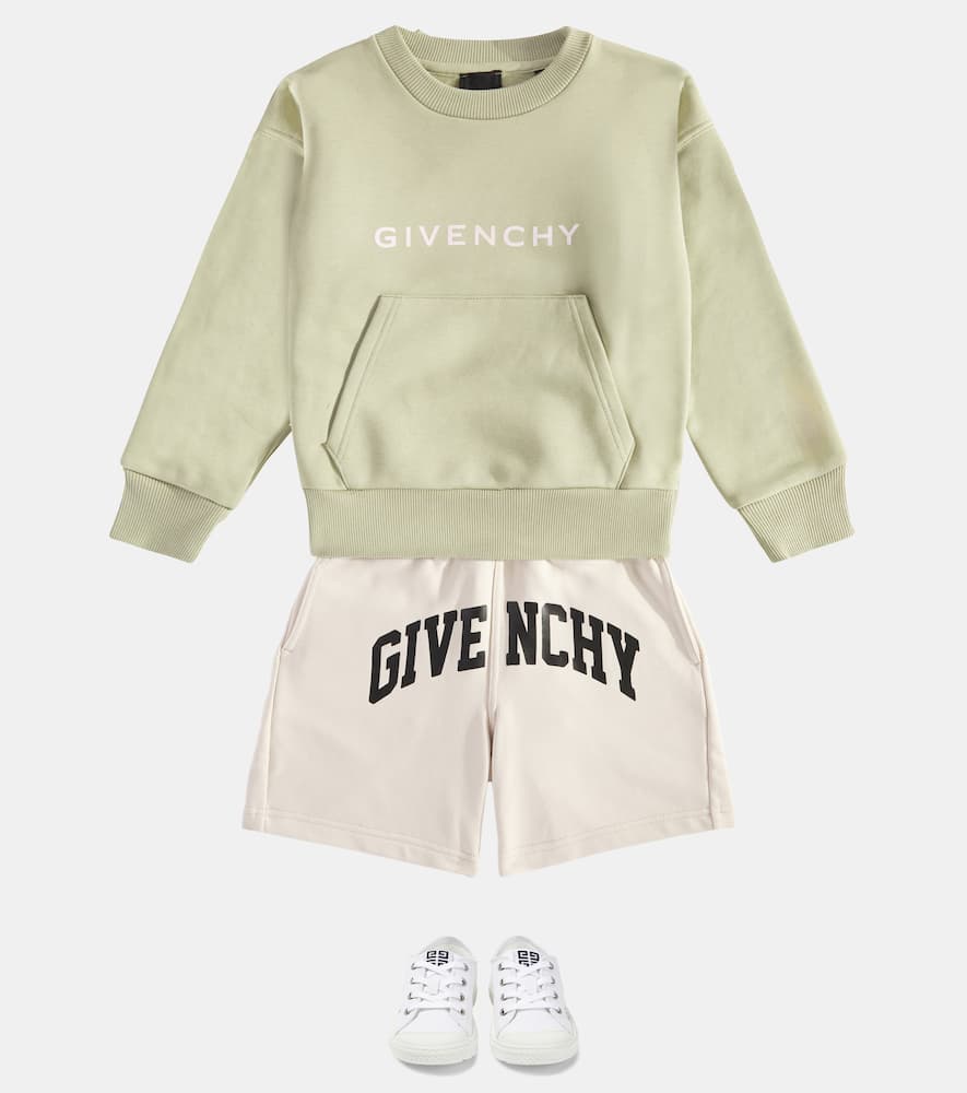 Givenchy Cotton-blend Sweatshirt In Green