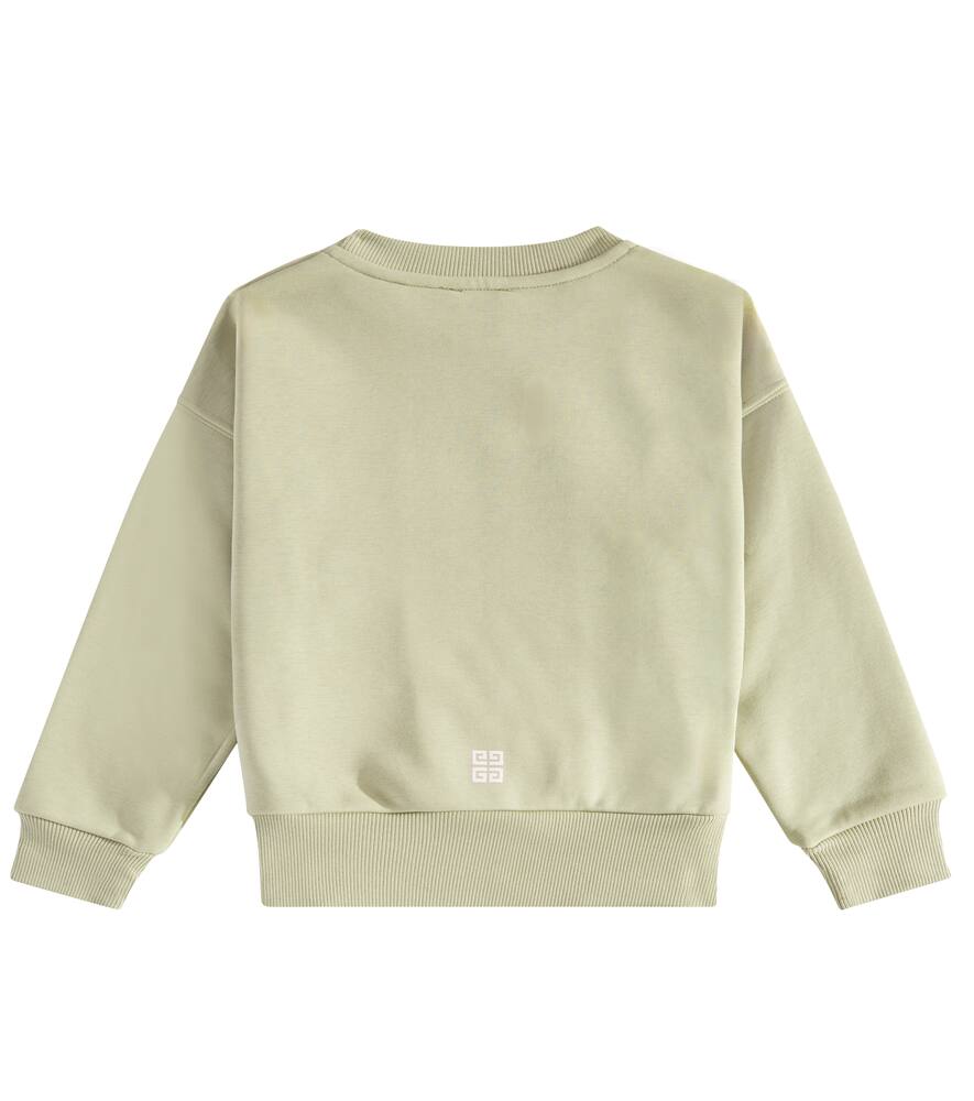 Givenchy Cotton-blend Sweatshirt In Green